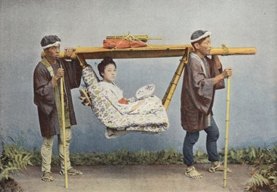The Kago, Travel Chair of Japan by European Photographer
